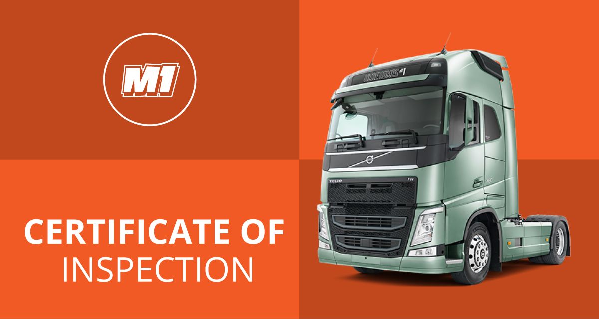 Heavy Vehicle COI Certificate of Inspection QLD - M1 Safety Certificates